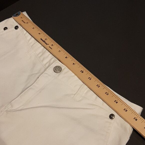 Nine West sz 12 white Capri pants - Picture 7 of 9